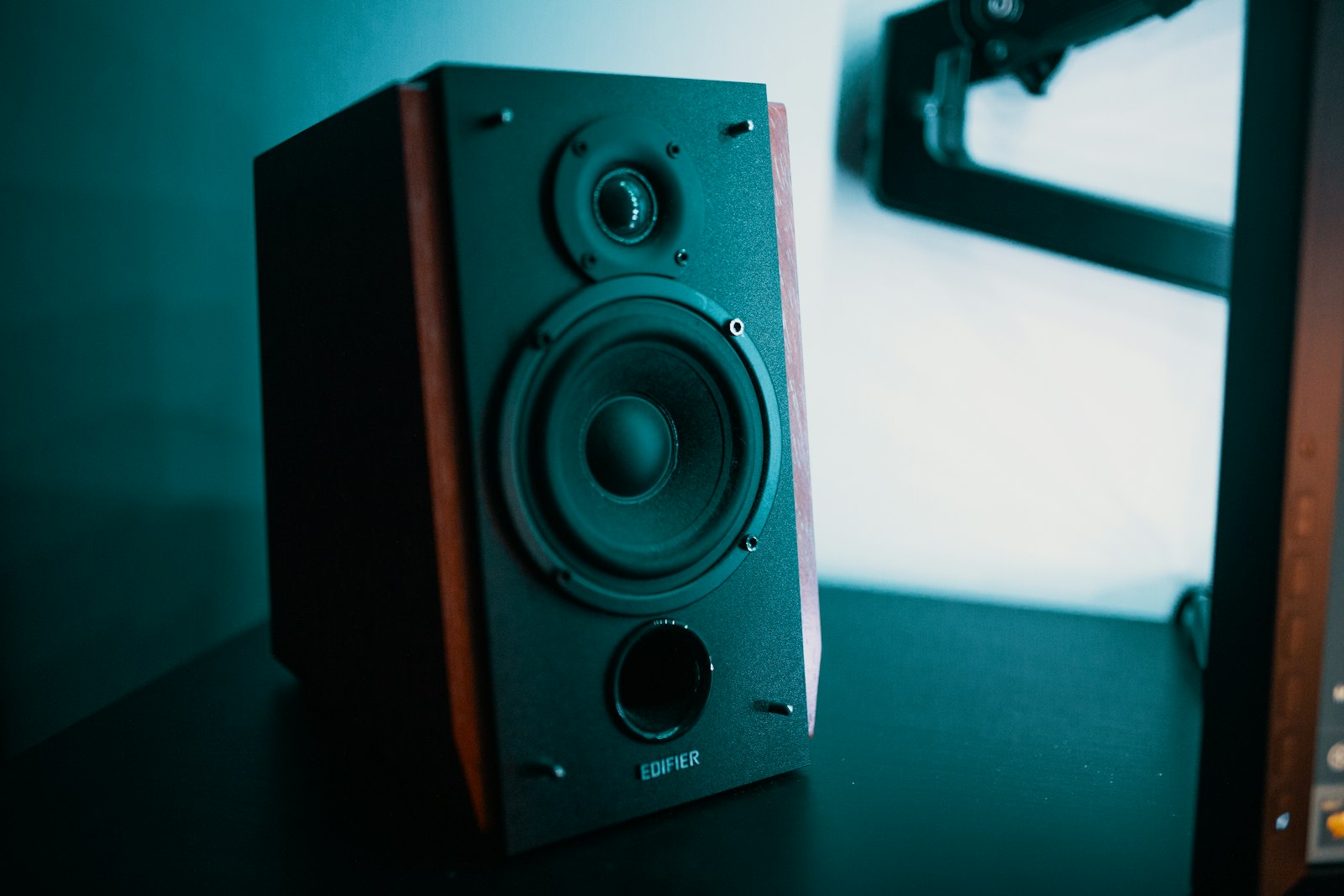 A vintage radio in soft light